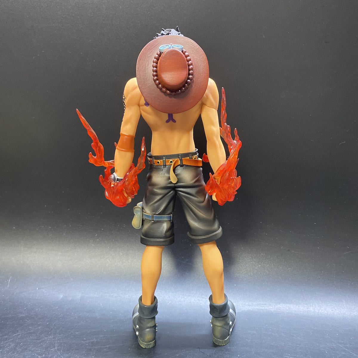 現状品 ワンピース MASTER STARS PIECE ポートガス・D・エース 火拳Ver. フィギュア 中古 ONE PIECE 中古 箱無し 稀少_画像7