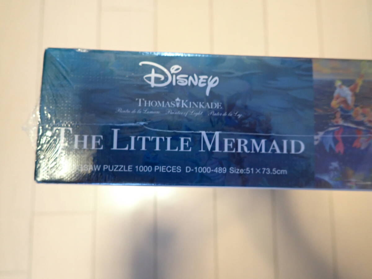  Disney Thomas * gold ke-do jigsaw puzzle Little Mermaid 1000 piece new goods unopened free shipping 