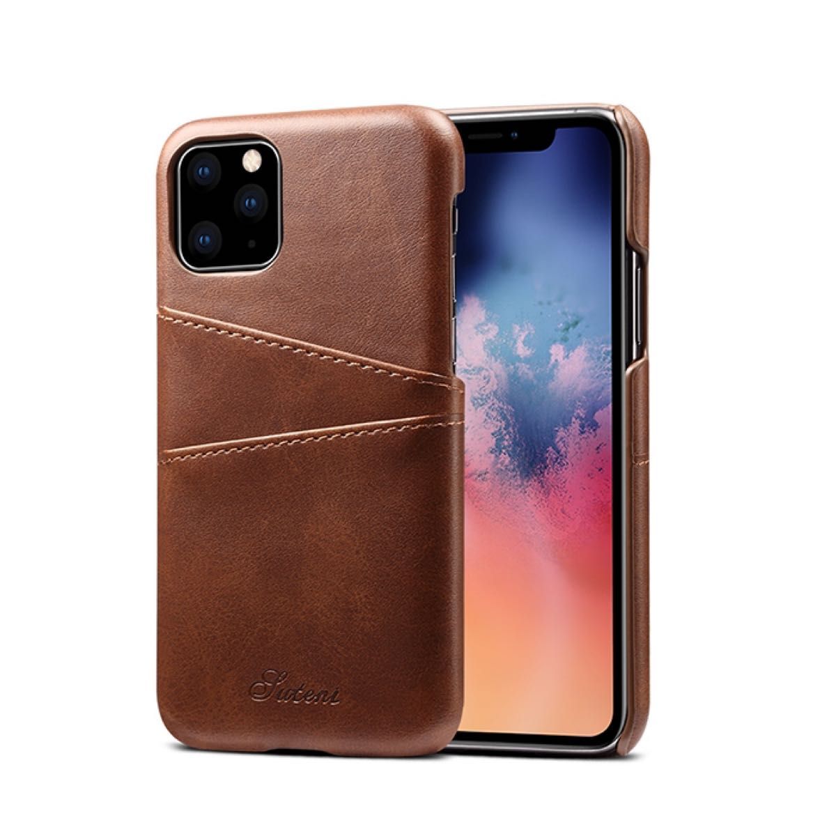 iPhone11 Pro Max ケース PU レザー ジャケット iPhone カバー 耐衝撃 iPhoneケース