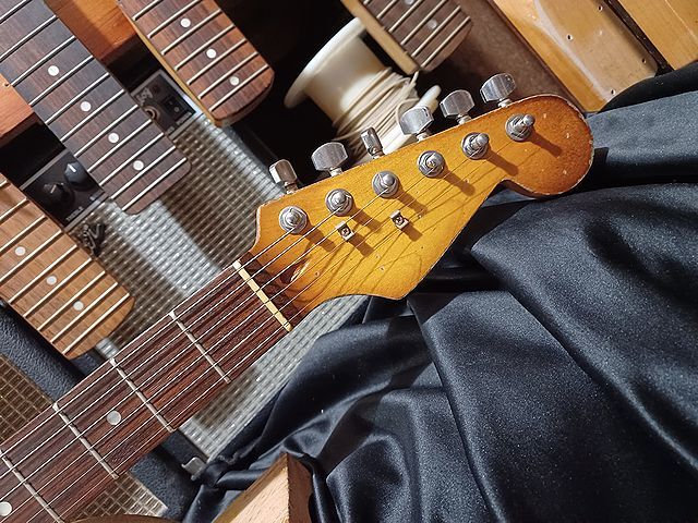 ◎Vintage Reproduction Relic Custom Vintage 3ToneSunburst Stratocaster レリック ＆ エイジド VintageCapa VintageWier◎_画像10