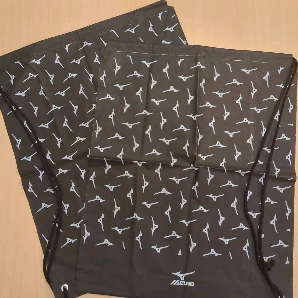 Mizuno　ポリエチレン製マチありマルチバック2枚　　約55×44cm