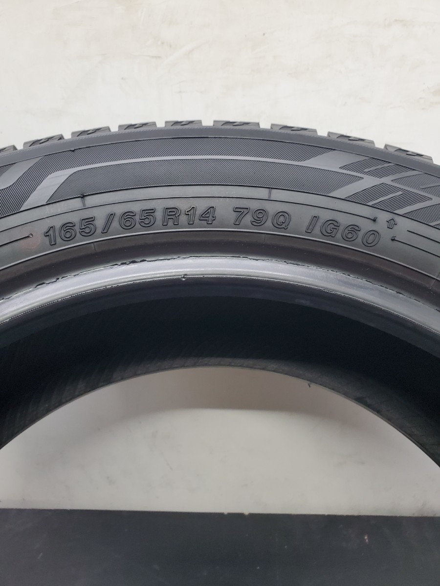 165/65R14 スタッドレス 冬タイヤ 4本 ヨコハマ IG60 コスパ重視 間に合わせ お買い得 特価品 倉庫保管 20年式 19年式 送料無料 T2352_画像10