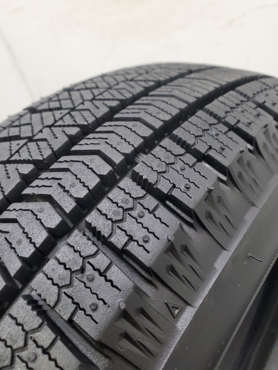 165/60R15 スタッドレス 冬タイヤ 1本 ブリヂストン VRX2 バリ溝 深溝 20年式 パンク交換へ 送料無料 T2357_画像4