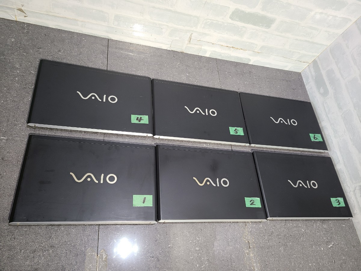 【現状品】管1Y288 SONY VAIO VJP132C11N VJP132 CPU core i5-5200U Bios起動OK HDD無し、メモリー4GB、バッテリー有り 6台セット _画像8