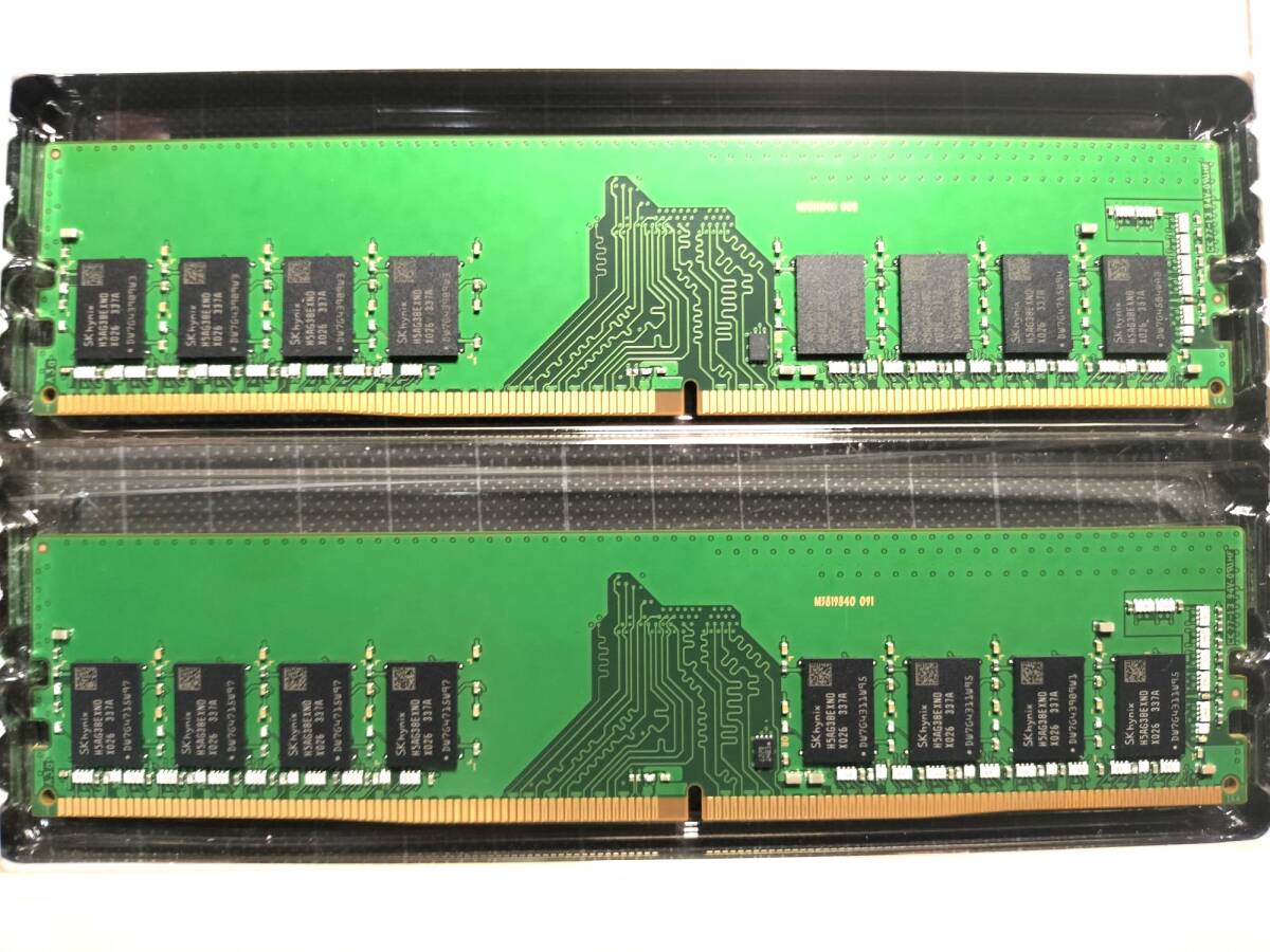 SK HYNIX DDR4-3200MHz 16GB (8GB×2枚) HMAG68EXNUA076N SK HYNIX DDR4-3200MHz 16GB (8GB×2枚) HMAG68EXNUA076N