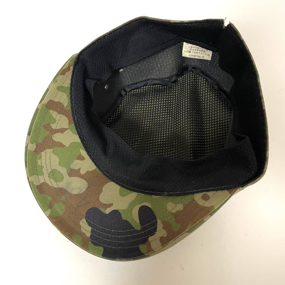 CAB社製 キャブ社 自衛隊迷彩 帽子 キャップ 6489 日本製 静電気防止付きの画像7
