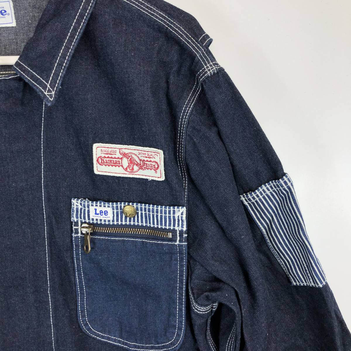 LEE リー×カイハラデニム KAIHARA DENIM ヒッコリー/デニム LEE リー×カイハラデニム KAIHARA DENIM ヒッコリー/デニム