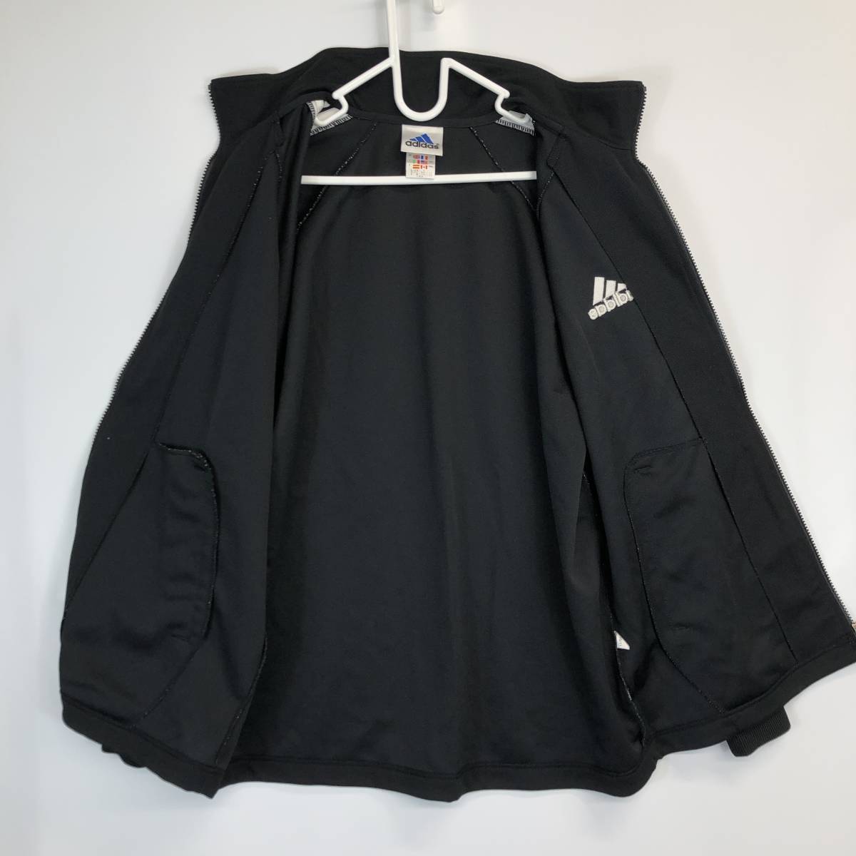 90s アディダス adidas トラックジャケット ジャージ ブラック L 90s アディダス adidas トラックジャケット ジャージ ブラック L