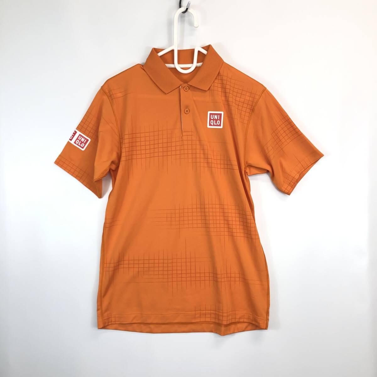ユニクロ UNIQLO 半袖速乾ポロシャツ Sサイズ オレンジ テニス ユニクロ UNIQLO 半袖速乾ポロシャツ Sサイズ オレンジ テニス
