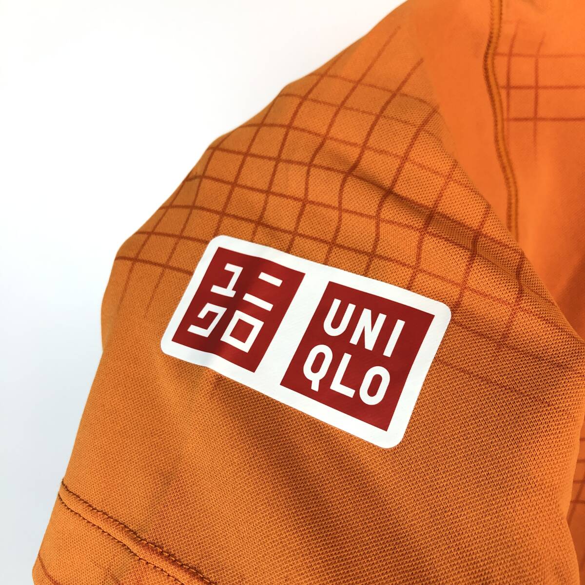 ユニクロ UNIQLO 半袖速乾ポロシャツ Sサイズ オレンジ テニス ユニクロ UNIQLO 半袖速乾ポロシャツ Sサイズ オレンジ テニス