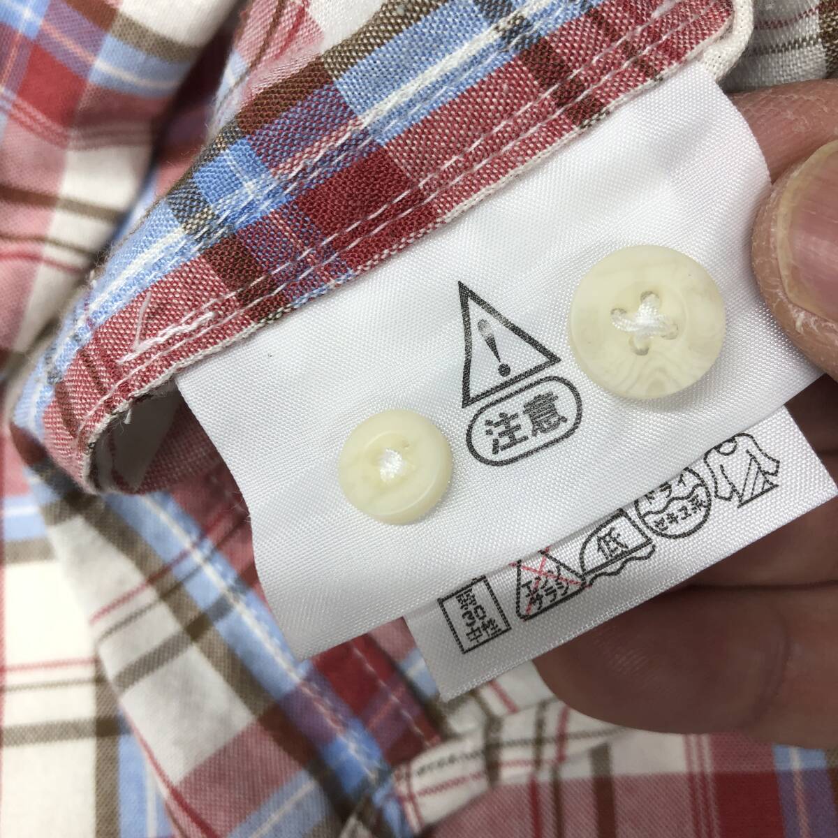 送料無料 通販 激安 Face North The ノースフェイス チェック柄 長袖ボタンシャツ 長袖シャツ