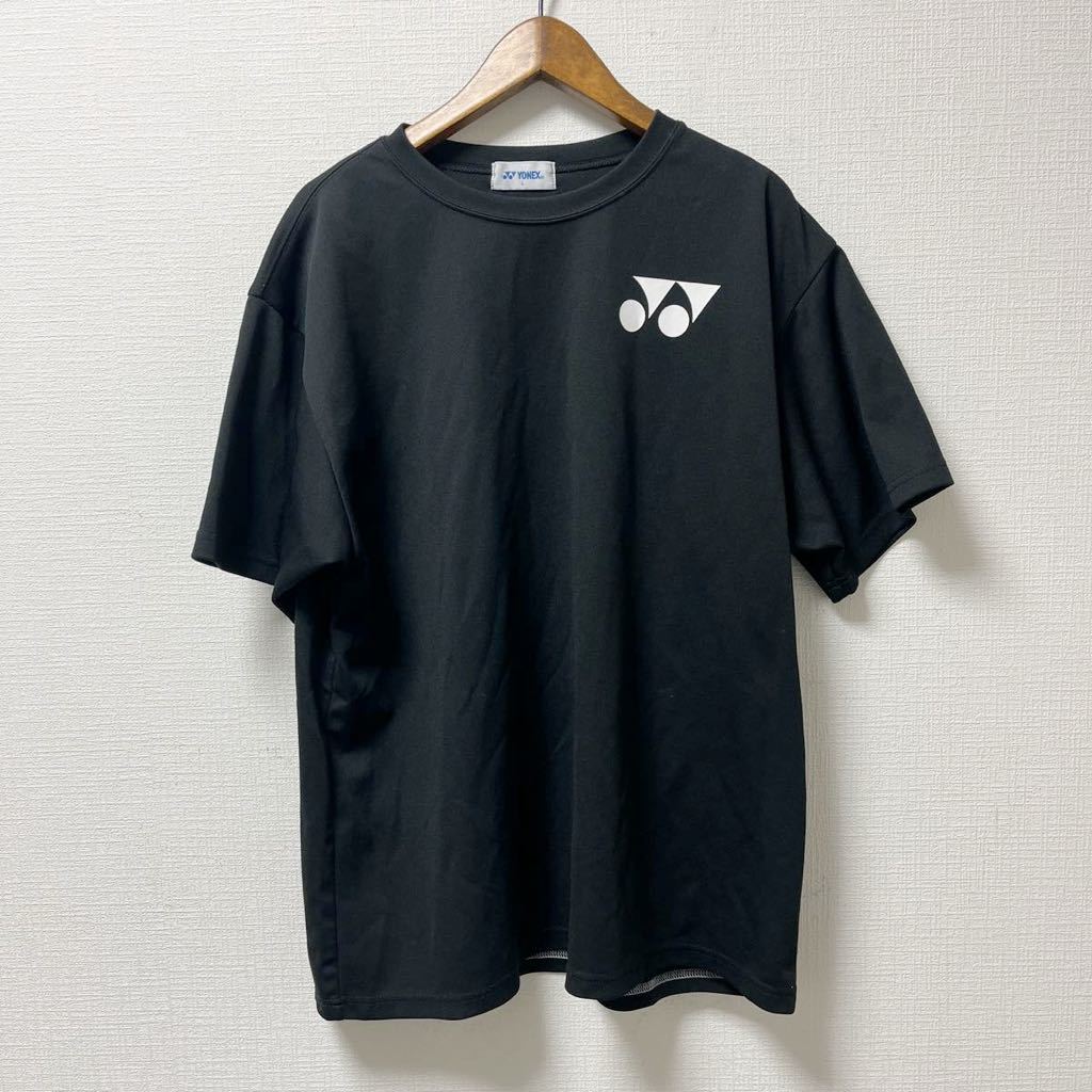 YONEX ヨネックス 半袖 Tシャツ Lサイズ ブラック ポリエステル_画像2