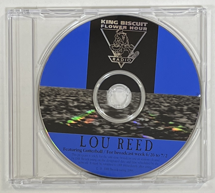 M6085◆LOU REED◆KING BISCUIT FLOWER HOUR(1CD)輸入レア盤/ラジオショー・ディスク_画像1