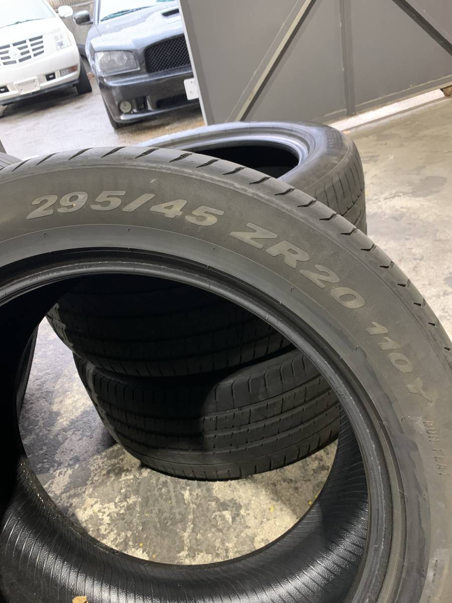 PIRELLI　P-ZERO　295/45/20　ピレリ　中古タイヤ_画像2