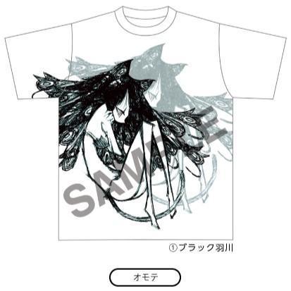 【新品未開封】猫物語 ドライ Tシャツ ウエダハジメ ブラック羽川 羽川翼 物語シリーズ 化物語 偽物語 傷物語 鬼物語 憑物語_画像5