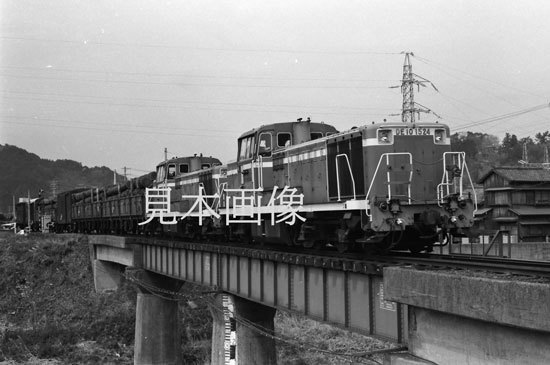 [鉄道写真] 二俣線DE10 貨物列車 (193)_画像1