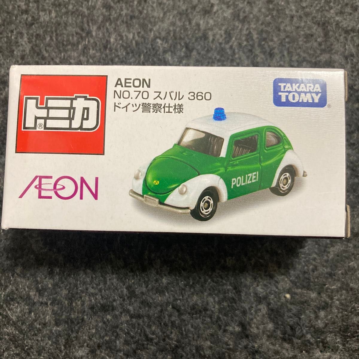 トミカ AEON No.70 スバル 360 ドイツ警察仕様