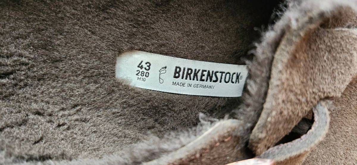 BIRKENSTOCK ビルケンシュトック ボストン　ボア　極美品_画像4