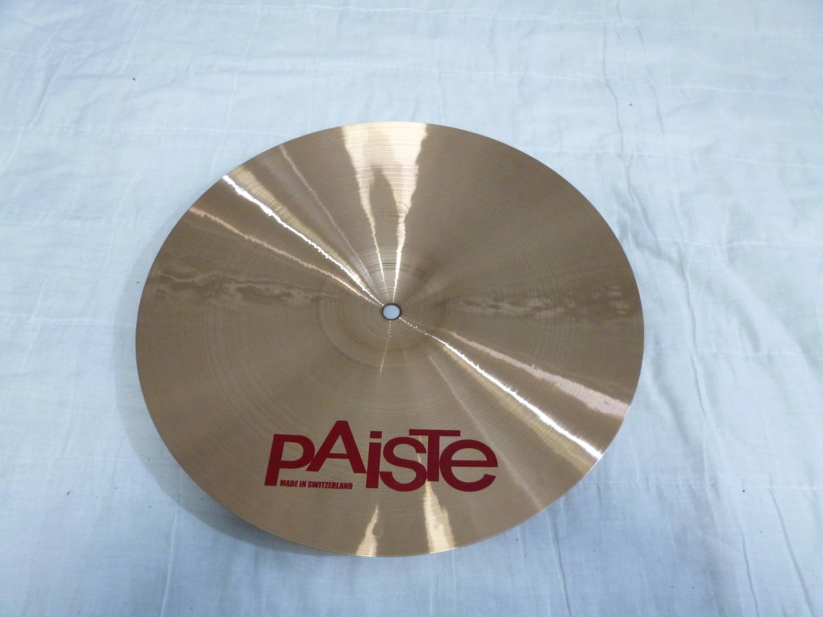 PAISTE　パイステ　2002　赤ロゴ　14インチ　クラッシュ　シンバル　中古品_画像4