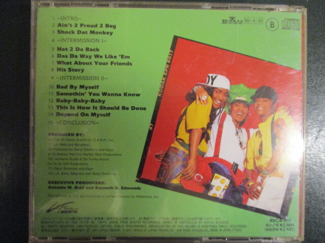 ◆ CD ◇ TLC ： Ooooooohhh...On The TLC Tip (( R&B ))(( 日本語訳詞付き / Baby-Baby-Baby / Ain't 2 Proud 2 Beg / Hat 2 Da Back_画像2