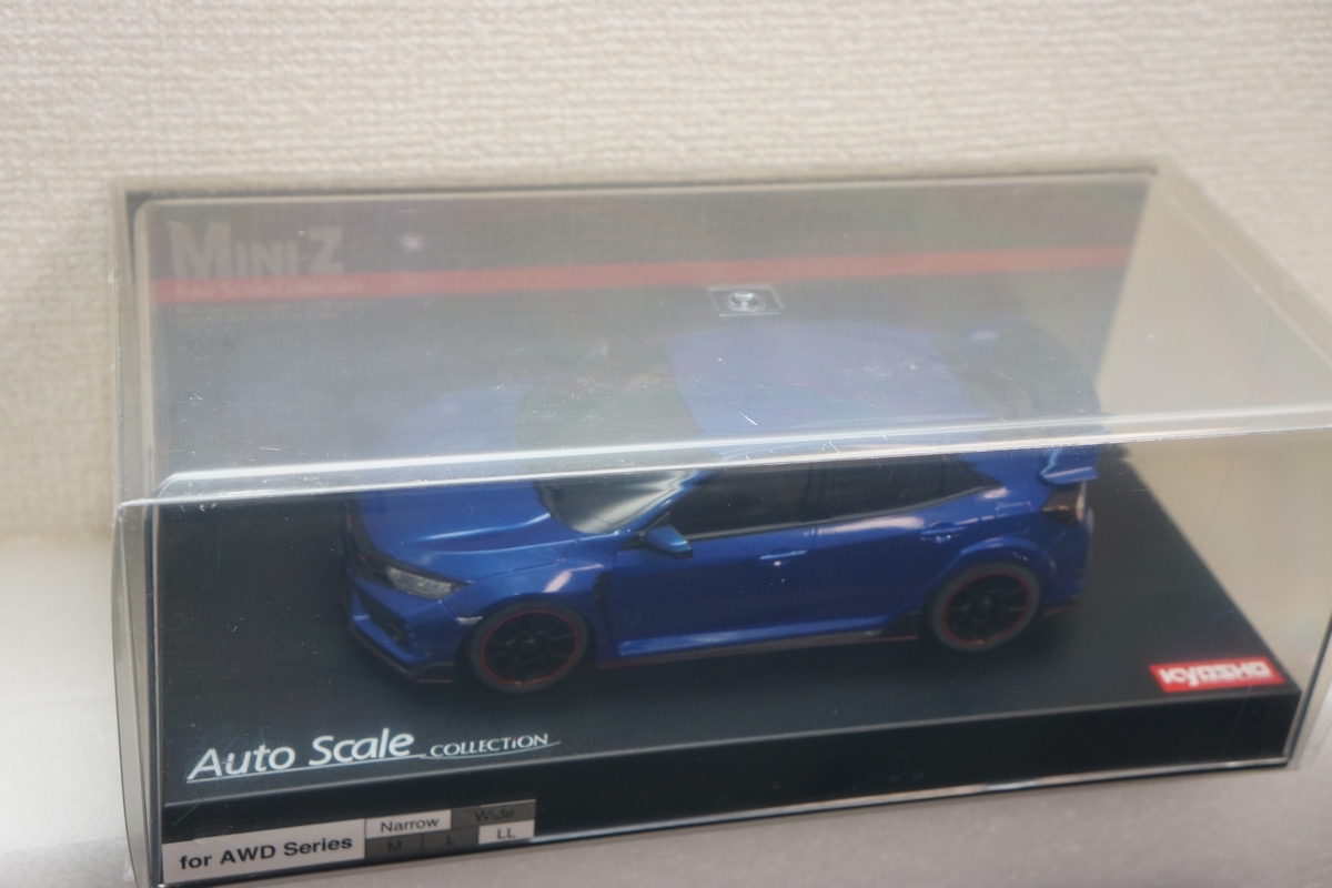 【送料無料】京商 ミニッツ ホンダ シビック タイプR MZP445BL (Kyosho HONDA CIVIC MINI-Z 1/27 1/28 ASC オートスケールコレクション) 