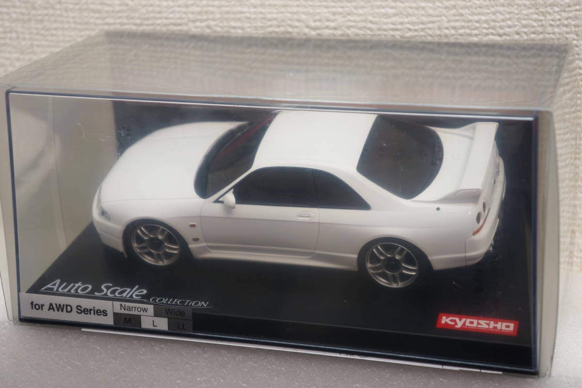 【送料込】京商 ミニッツ スカイライン GT-R Vスペック R33 ホワイト (関連 Kyosho SKYLINE AWD MINI-Z ASC オートスケールコレクション)2の画像3