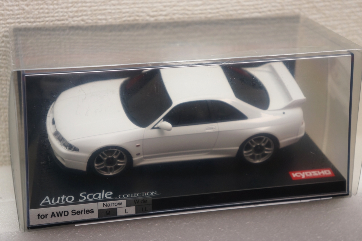 【送料込】京商 ミニッツ スカイライン GT-R Vスペック R33 ホワイト (関連 Kyosho SKYLINE AWD MINI-Z ASC オートスケールコレクション)2の画像2