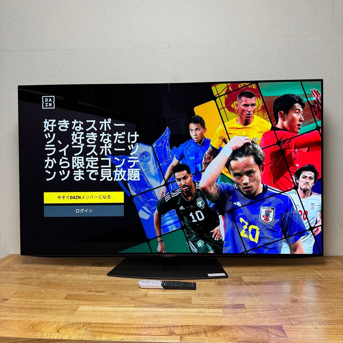 シャープ 65V型 4Kチューナー搭載 有機ELテレビ AQUOS 4T-C65CQ1 シャープ 65V型 4Kチューナー搭載 有機ELテレビ AQUOS 4T-C65CQ1