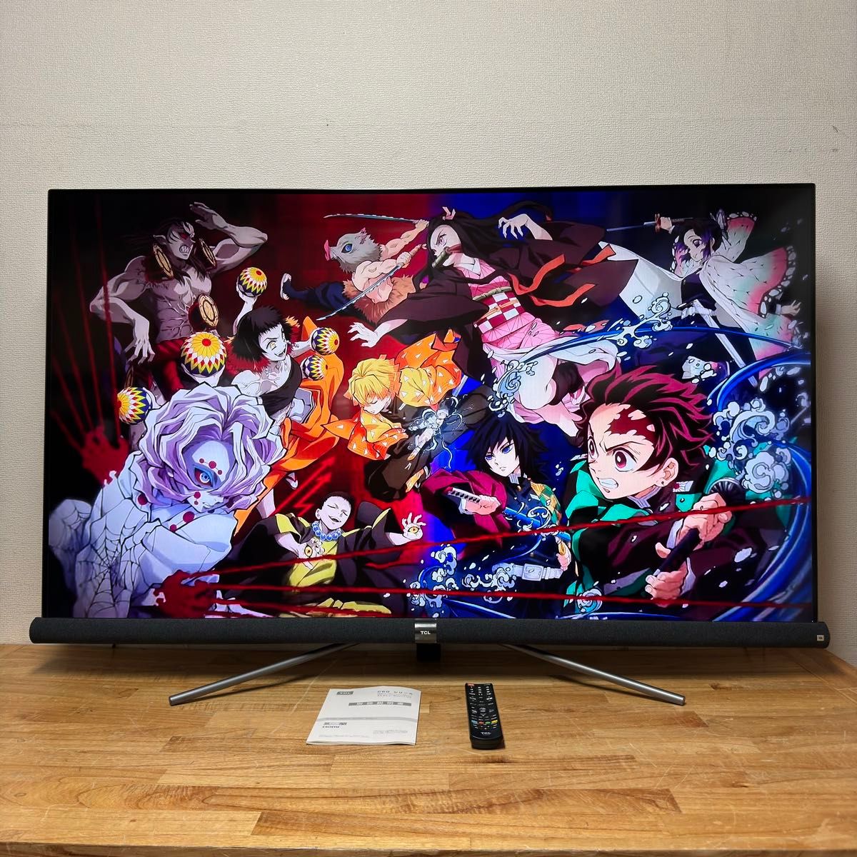 TCL 65V型 4K 液晶テレビ JBLサウンドバー搭載 65C601U HDR10 TCL 65V型 4K 液晶テレビ JBLサウンドバー搭載 65C601U HDR10