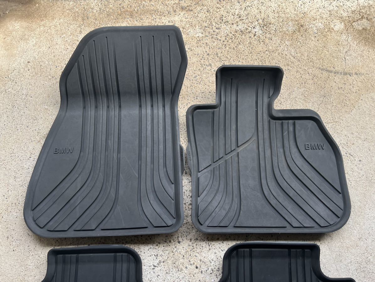 [52][ free shipping ]BMW F45 F46 2 series 218 original accessory Raver mat all * weather * floor mat rom and rear (before and after) 