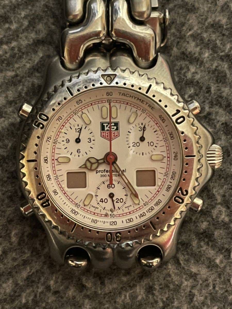 タグホイヤー TAG HEUER クロノグラフ セル セナモデル 片山右京 タグホイヤー TAG HEUER クロノグラフ セル セナモデル 片山右京