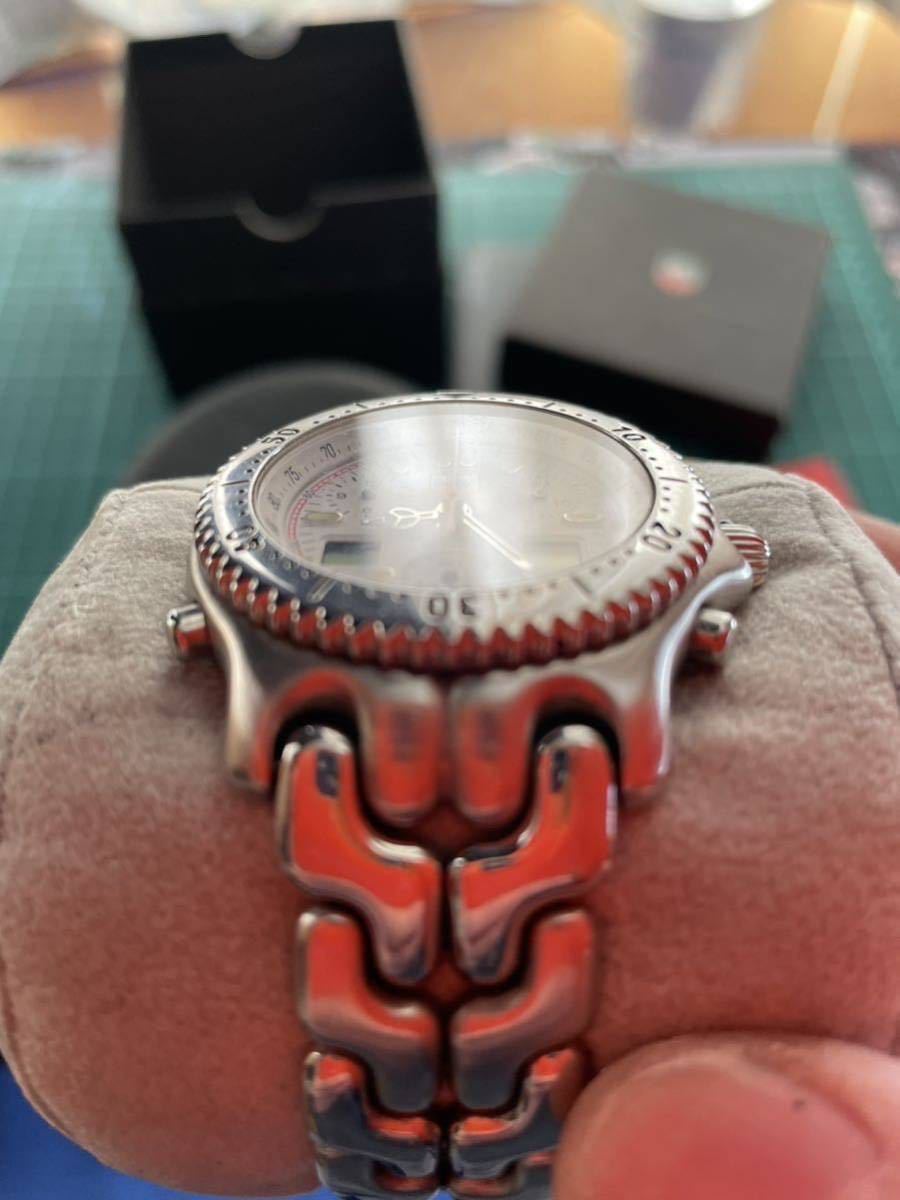 タグホイヤー TAG HEUER クロノグラフ セル セナモデル 片山右京 タグホイヤー TAG HEUER クロノグラフ セル セナモデル 片山右京