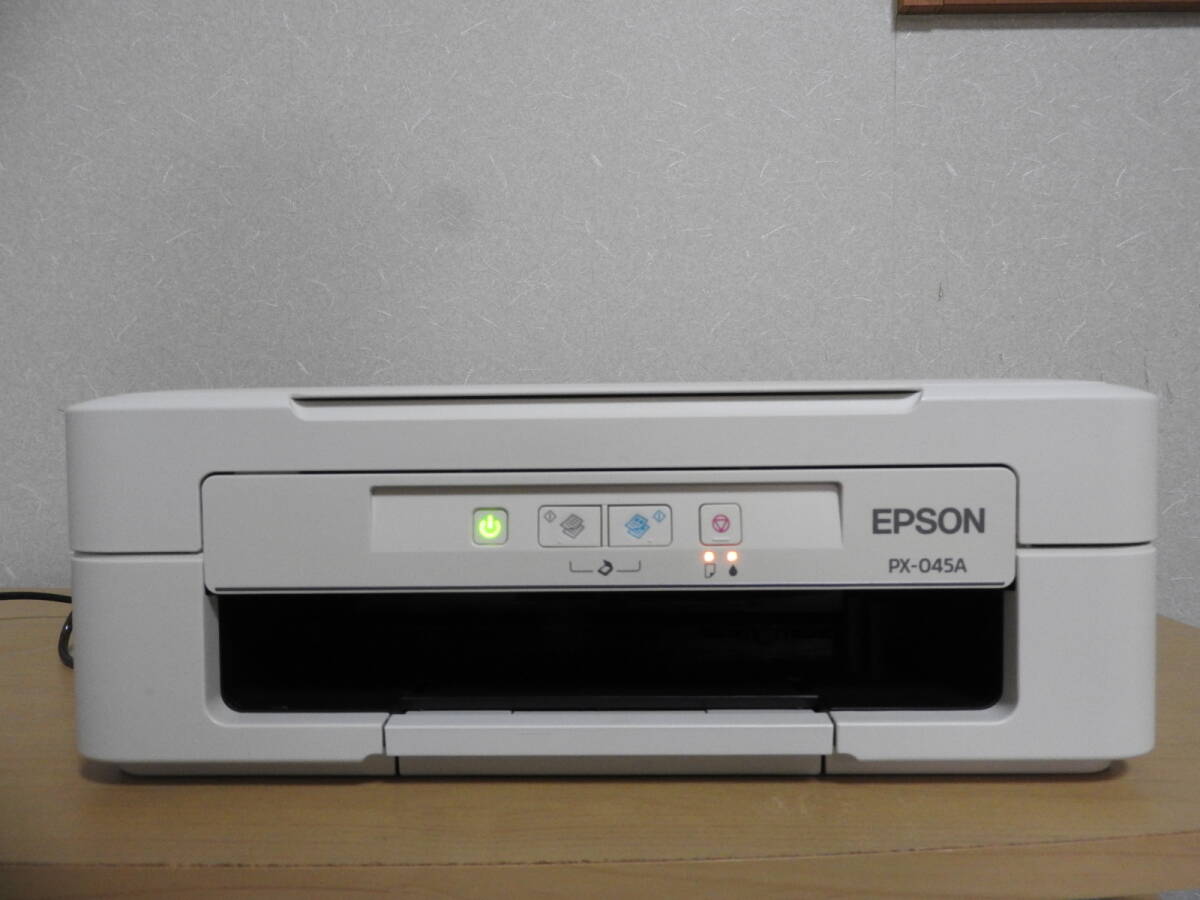 EPSON プリンター カラリオ PX-045A 2013年製 エラー表示 ジャンク品_画像1
