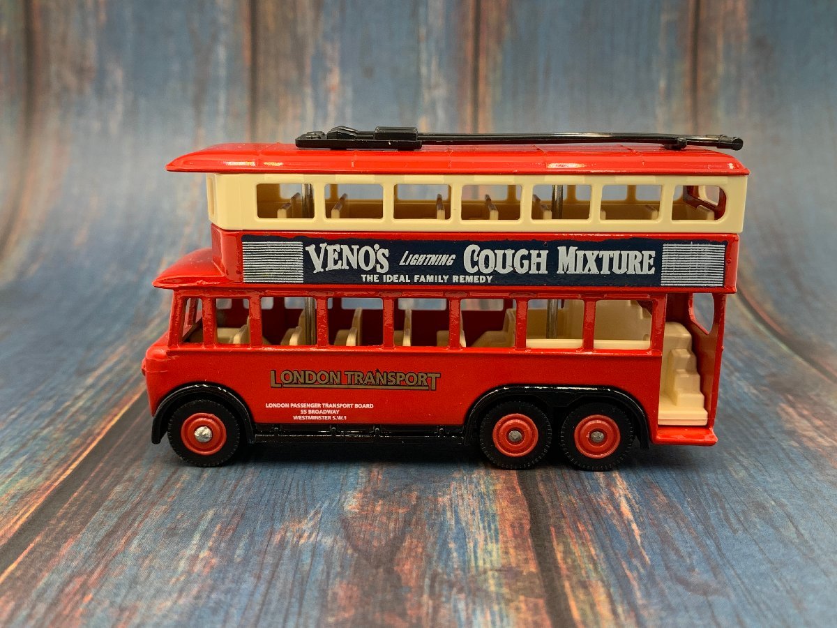 □★【中古美品】LLEDO レド 2階建てバス LONDON TRANSPORT DAYS GONE DG 41 49 MADE IN ENGLAND 1/50 ミニカー (S0223)_画像5