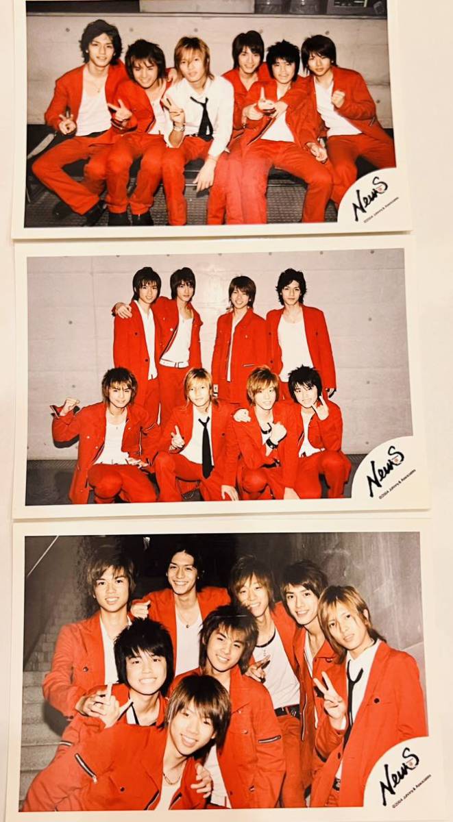 NewS ニュース ジャニーズ Johnnys デビュー当時やチェリッシュなど 8人の頃 公式 フォト写真 10枚セット 山下智久錦戸亮手越祐也増田貴久_画像2