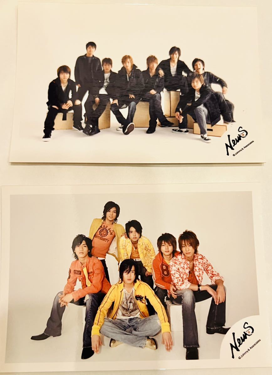 NewS ニュース ジャニーズ Johnnys デビュー当時やチェリッシュなど 8人の頃 公式 フォト写真 10枚セット 山下智久錦戸亮手越祐也増田貴久_画像5