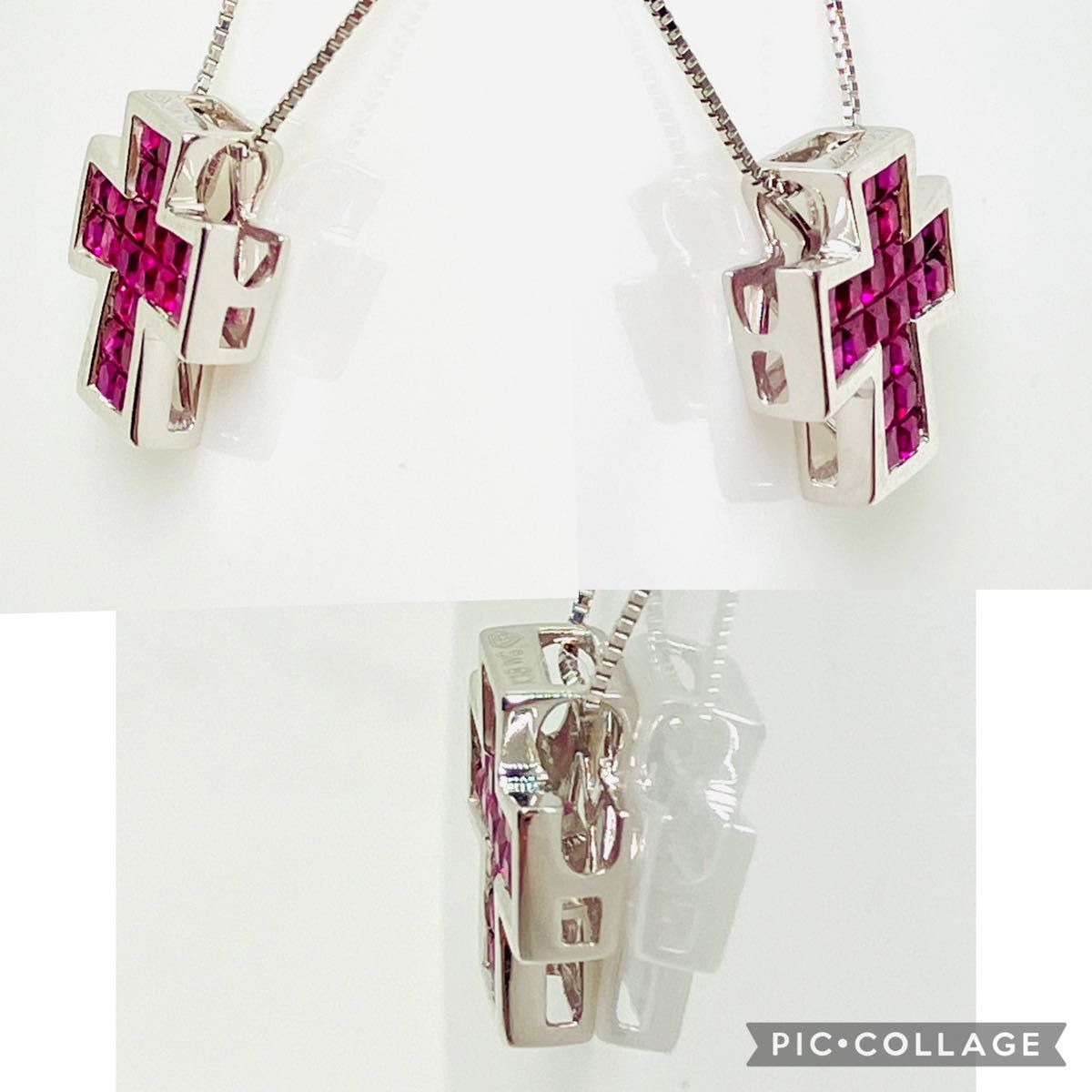 笠原真寿美 K18WG レ・エッセンシャル ルビー ネックレス 笠原真寿美 K18WG レ・エッセンシャル ルビー ネックレス
