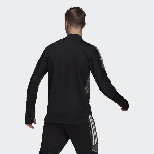 新品未使用 adidas トレーニングトップ【O】定価7689円 アディダス スポーツ 運動 サッカー ランニング ラグビー 黒 ピステ ジャージ 7157_画像4