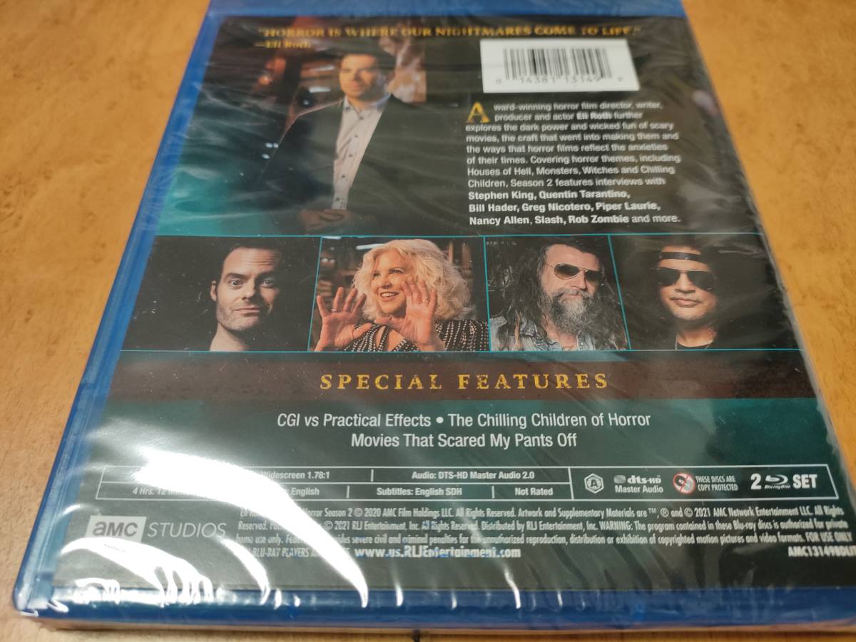 Eli Roth\'s History of Horror: Season 1/2/3 unopened foreign record Blu-rayi-lai* Roth / have * aster postage 185 jpy . maximum 2 point till including in a package possible 