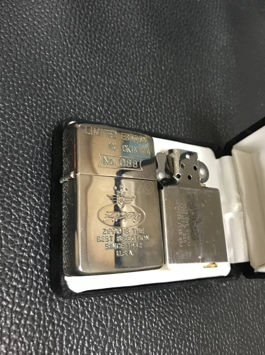 (激レア)ZIPPO (未使用)ZIPPO OKINAWA ★ LIMITED EDITION No: 088(沖縄限定200個 )★希少・ヴィンテージ★ZIPPO ジッポー★K-V-1989年製造_画像10