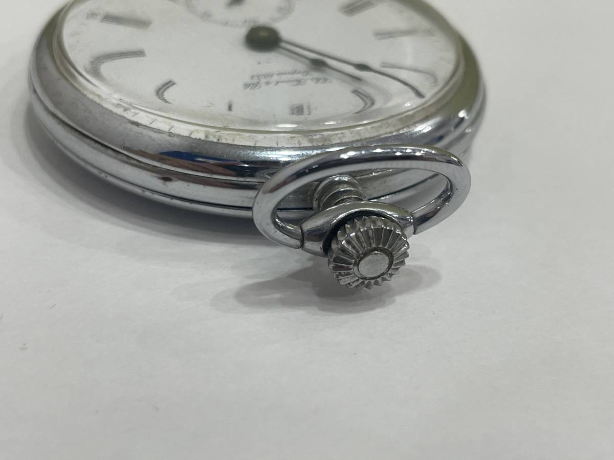 【22498】稼働品 Chs Tissot & Fils Depuis 1853 ティソ 手巻き 懐中時計 Y512.281 スモールセコンド スモセコ_画像4