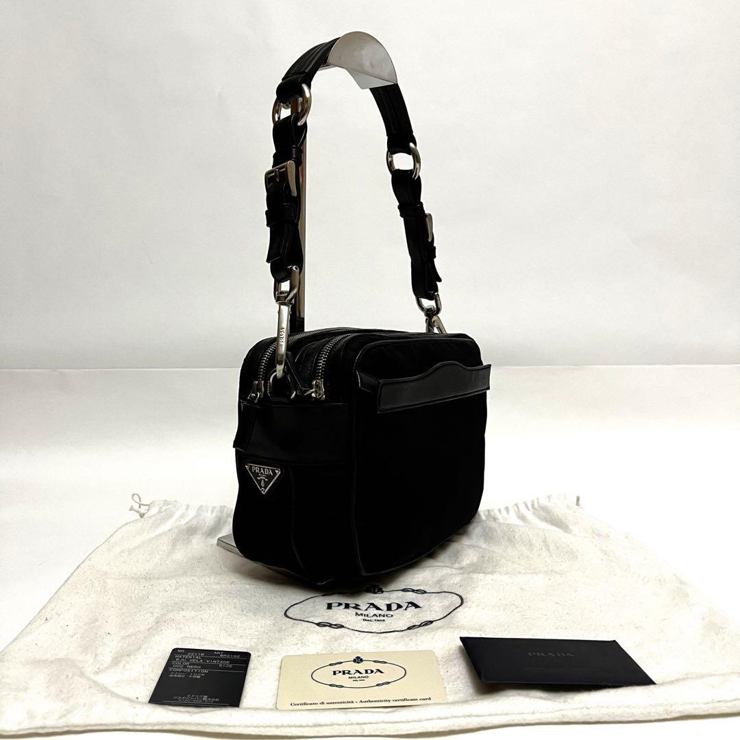 【美品】PRADA プラダ ワンショルダーバッグ BR2162