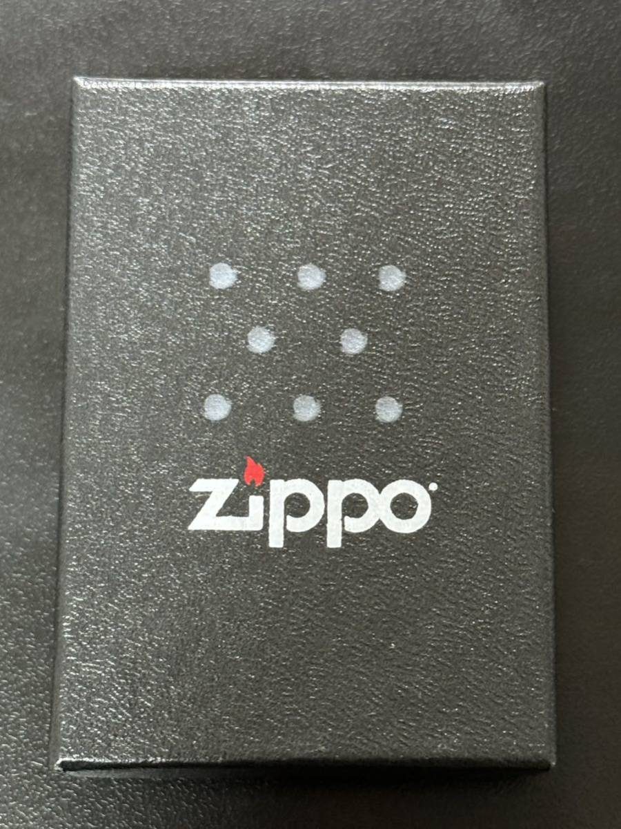 zippo CABON SILVER DAST カーボン シルバーダスト 2006年製 RED レッド 特殊加工品 ケース 保証書_画像7