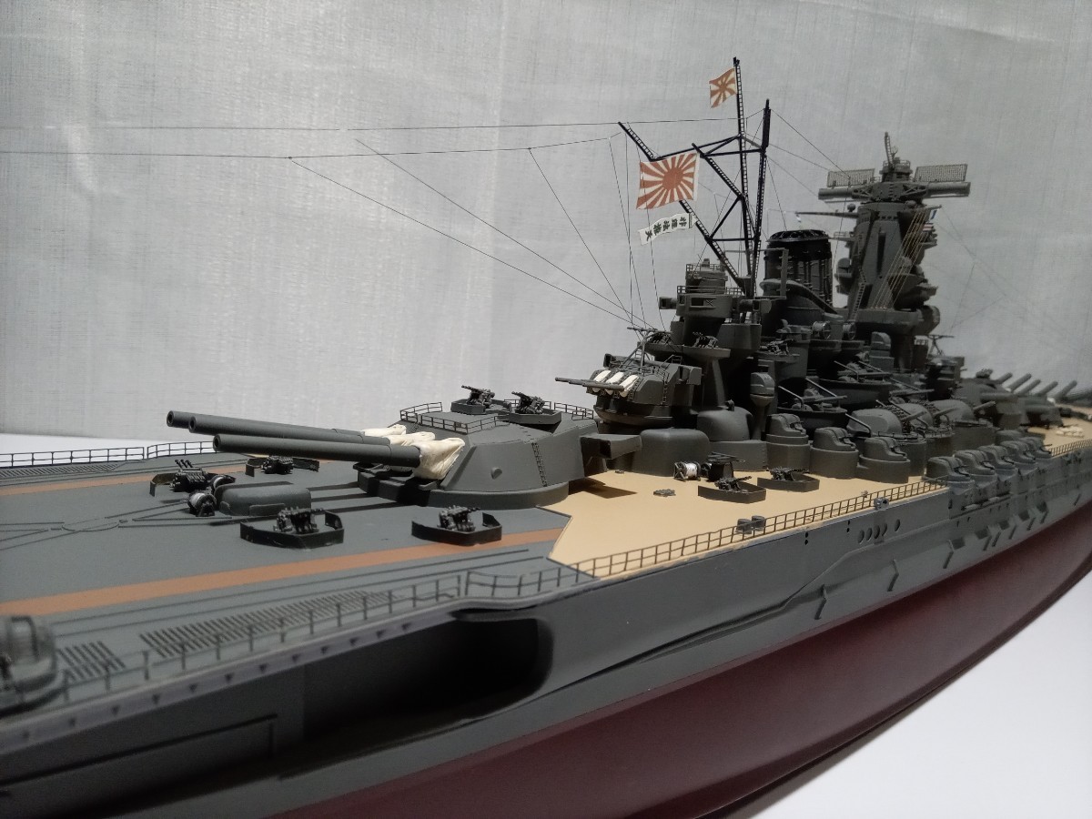 1/250 戦艦大和　沖縄特攻　天一号作戦　精密模型完成品　試作A_画像4