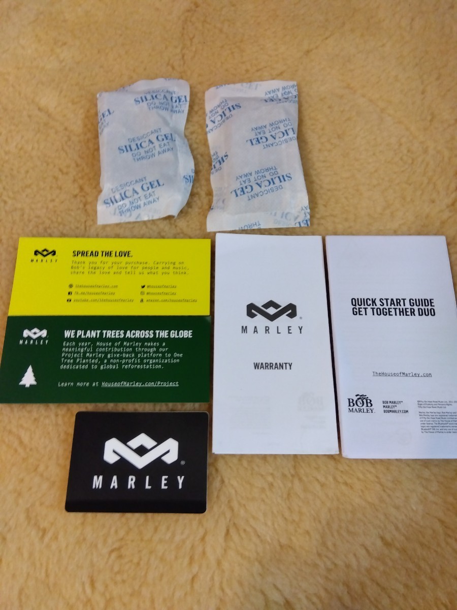 House of Marley ペア スピーカー Bluetooth GET TOGETHER DUO ジャンク品_画像6