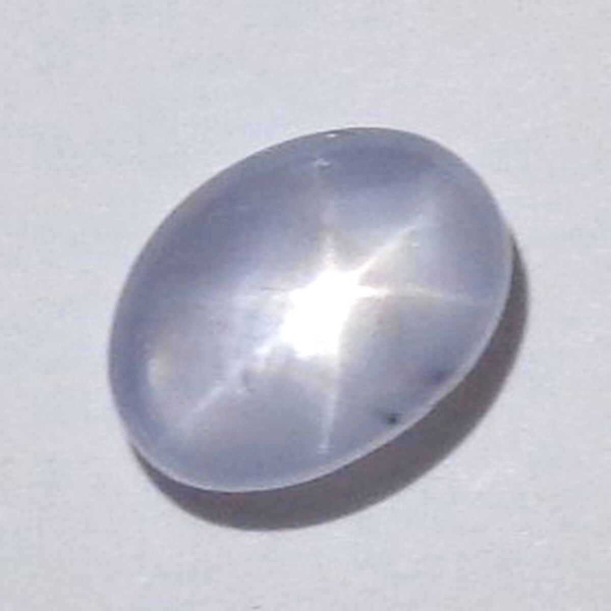 apf520☆スターサファイア ルース 3.83ct 約9.8×7.4ｍｍ 指輪/ペンダント/ブローチ等アクセサリー制作に♪■NK774