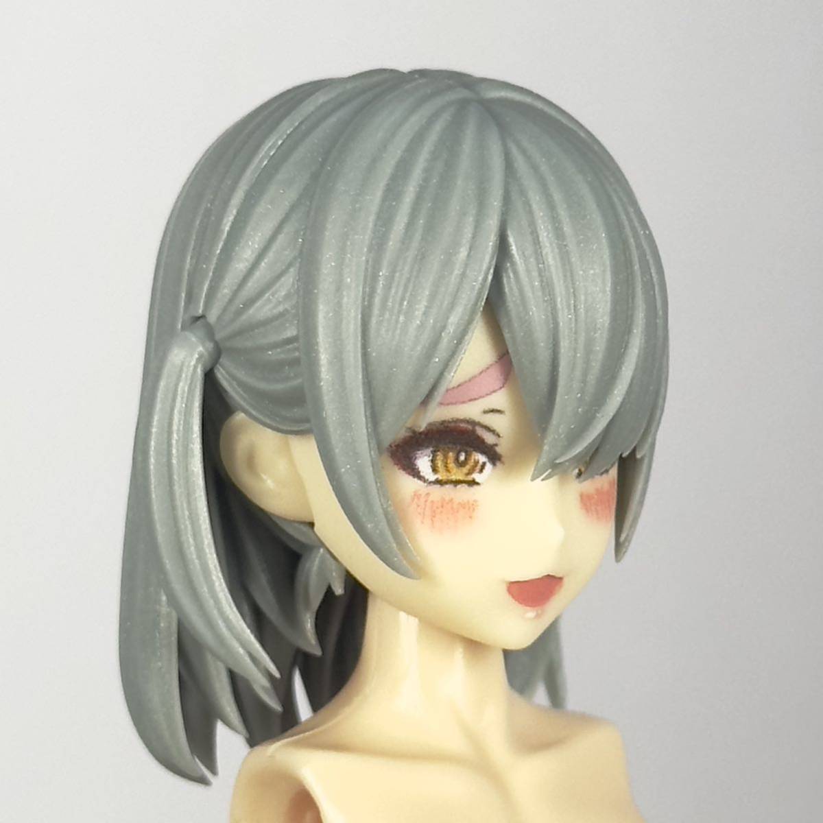 07 メガミデバイス muscuto ヘアスタイルパーツ BULLET KNIGHTS 朱羅 皇巫 対応 エクソシスト 玉藻の前 スサノヲ アマテラス_画像5