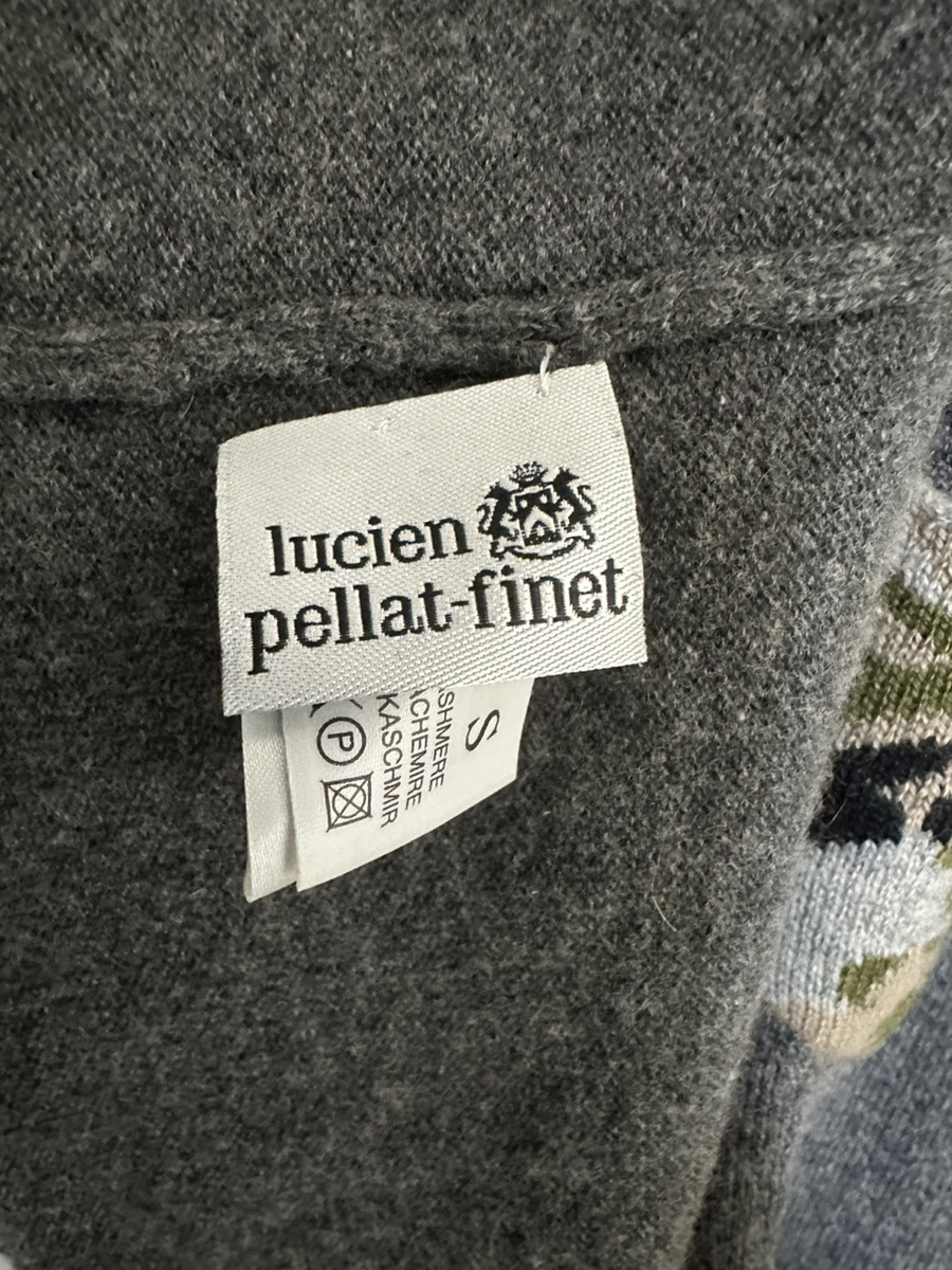 Lucien pellat-finet（ルシアンペラフィネ） 迷彩カーディガン_画像4
