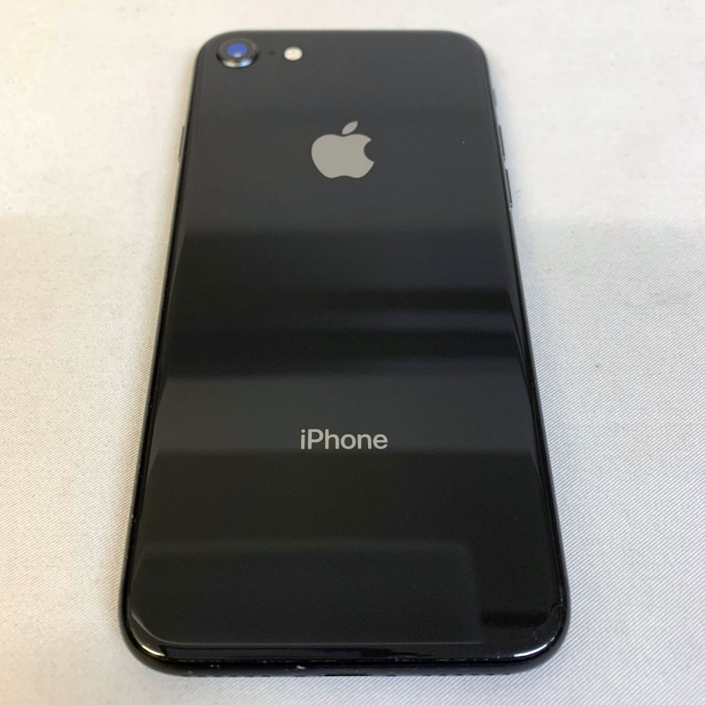 液晶パネル 新品 SIMフリー iPhone8 バッテリー 100% ブラック 64GB 本体 iPhone 8 アップル Apple【123
