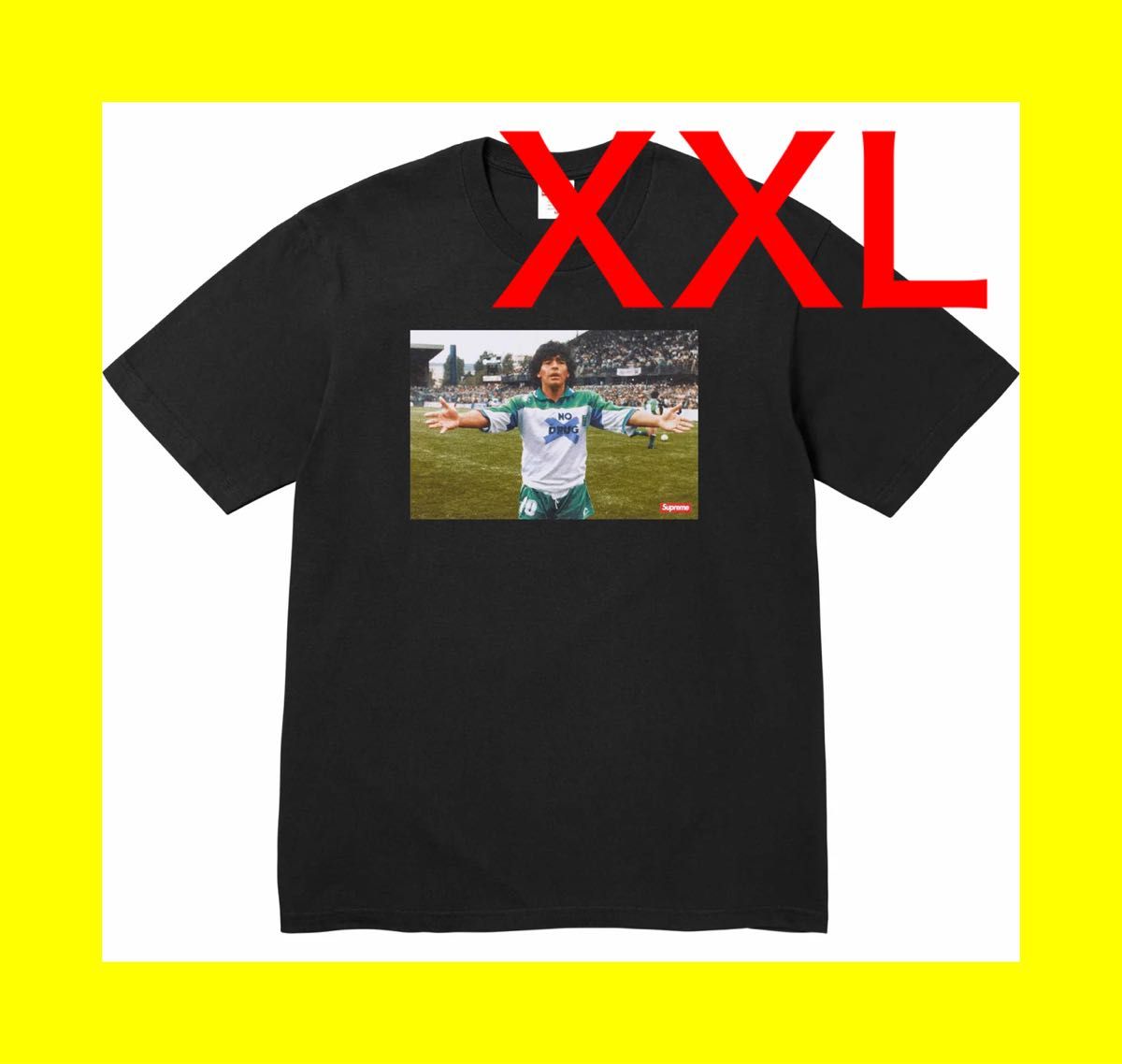 24ss XXL Supreme Maradona Tee ブラックマラドーナ|Yahoo 24ss XXL Supreme Maradona Tee ブラックマラドーナ|Yahoo
